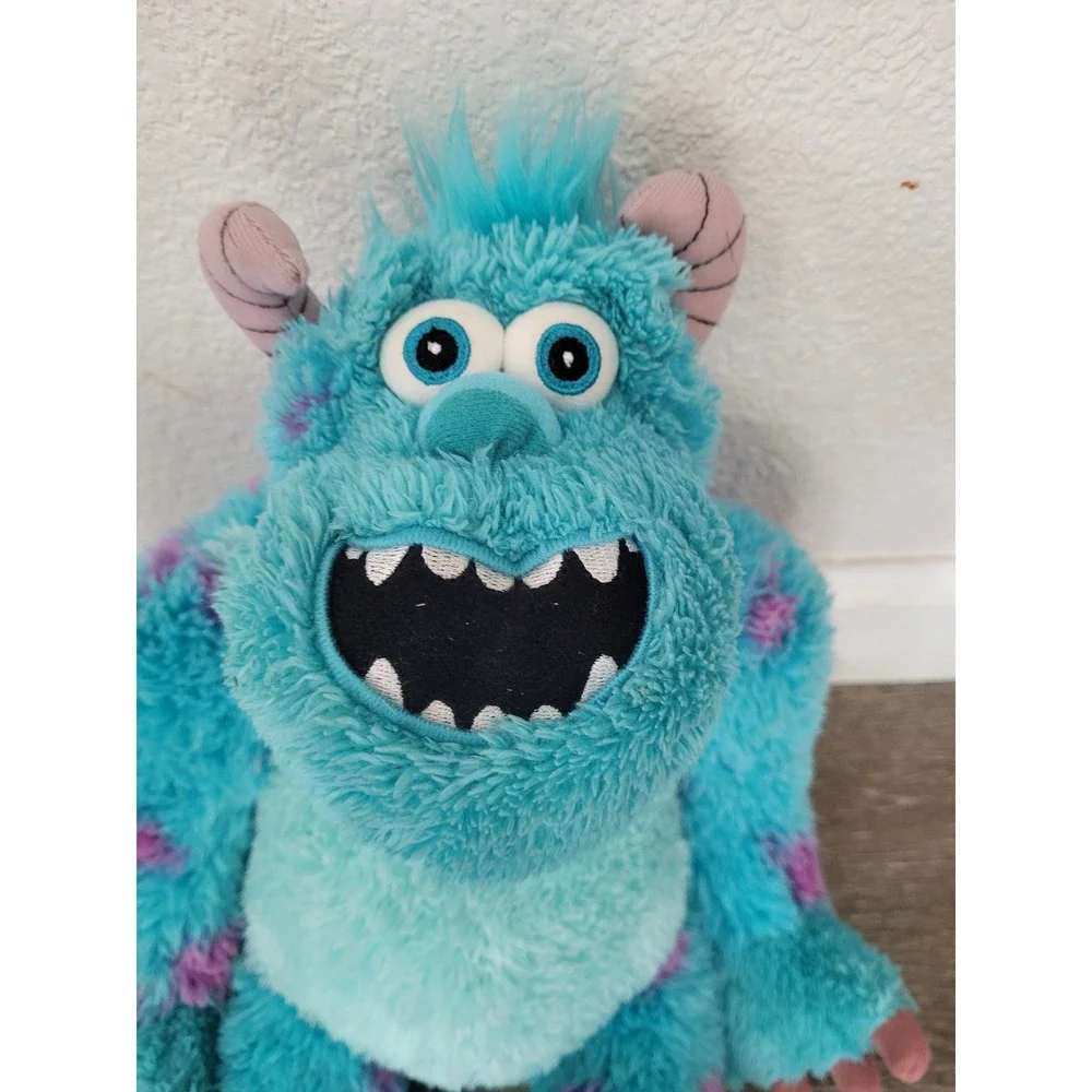 Disney Pixar Monsters Inc Sulley‎ Plush Hallmark Blue Shaggy Monster Toy #5